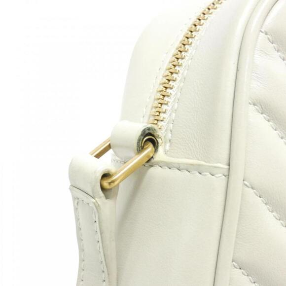 SAINT LAURENT White Shoulder Bag - Picture 6 of 8